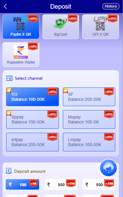 ganga club games add balance option